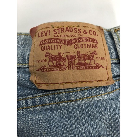 Vtg Womens Levi's 550 Sz. 16 Relax Fit High Rise Light Wash Boot Cut Jeans - Picture 7 of 16